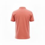 Coral Cotton Polo T-Shirt - Image 5